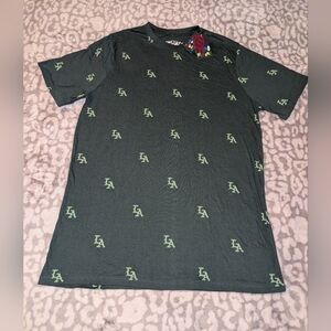 Green Graphic Men's Shirt